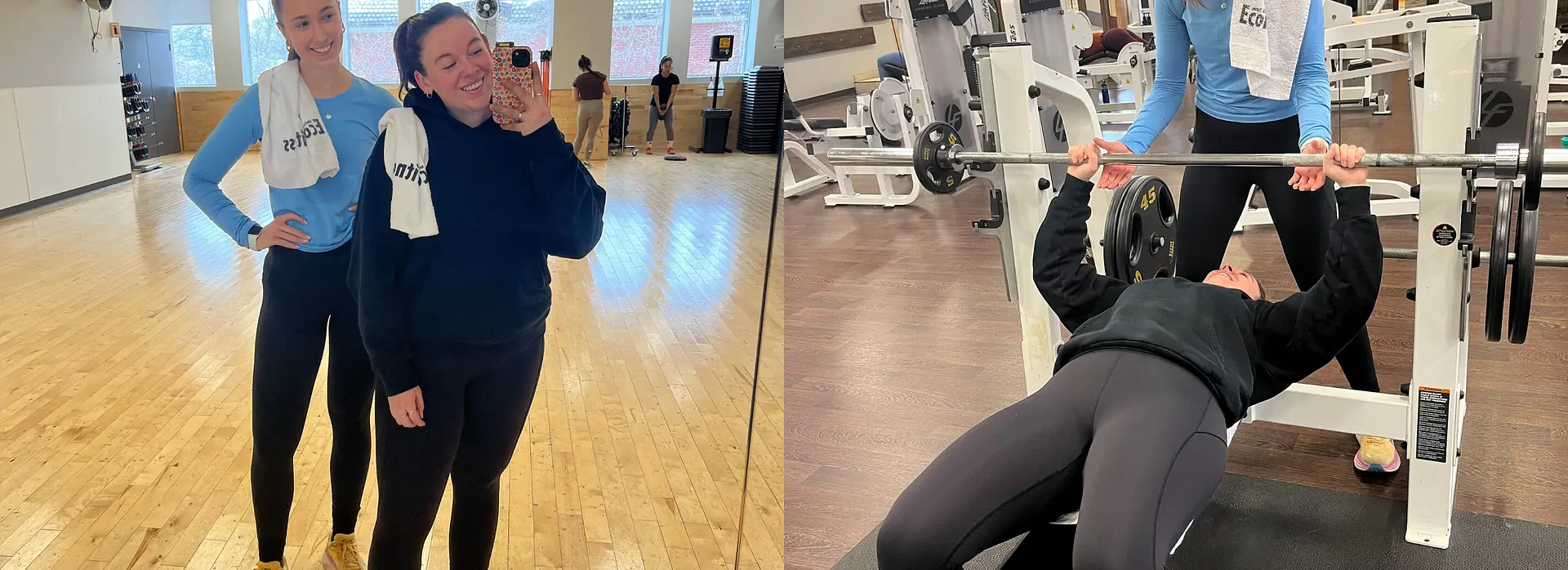 5 exercices a faire a 2 au gym