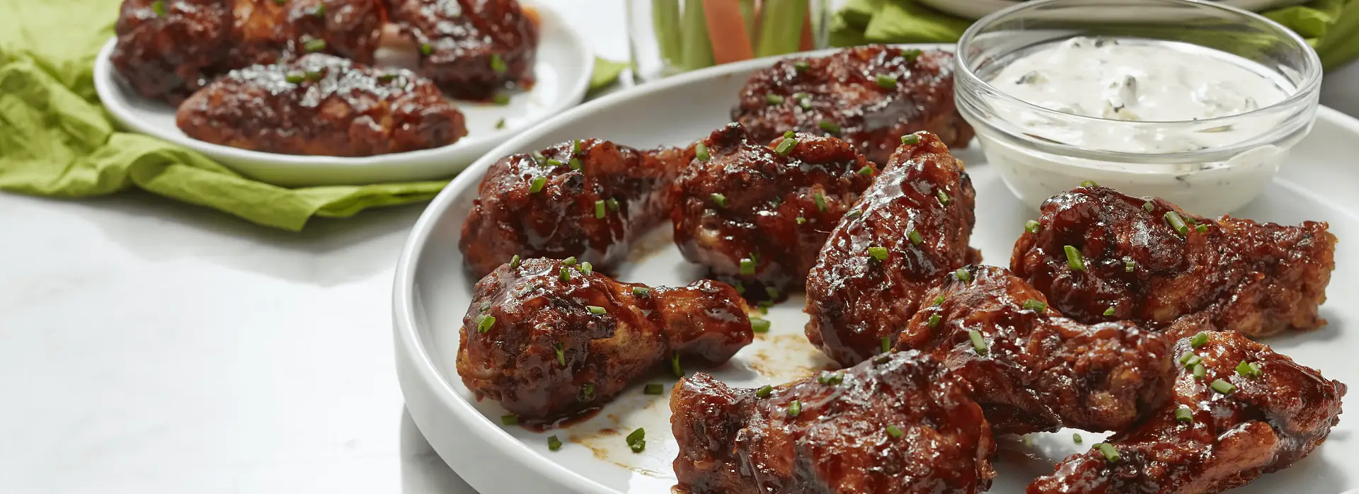 Ailes de poulet epicees de la mi temps