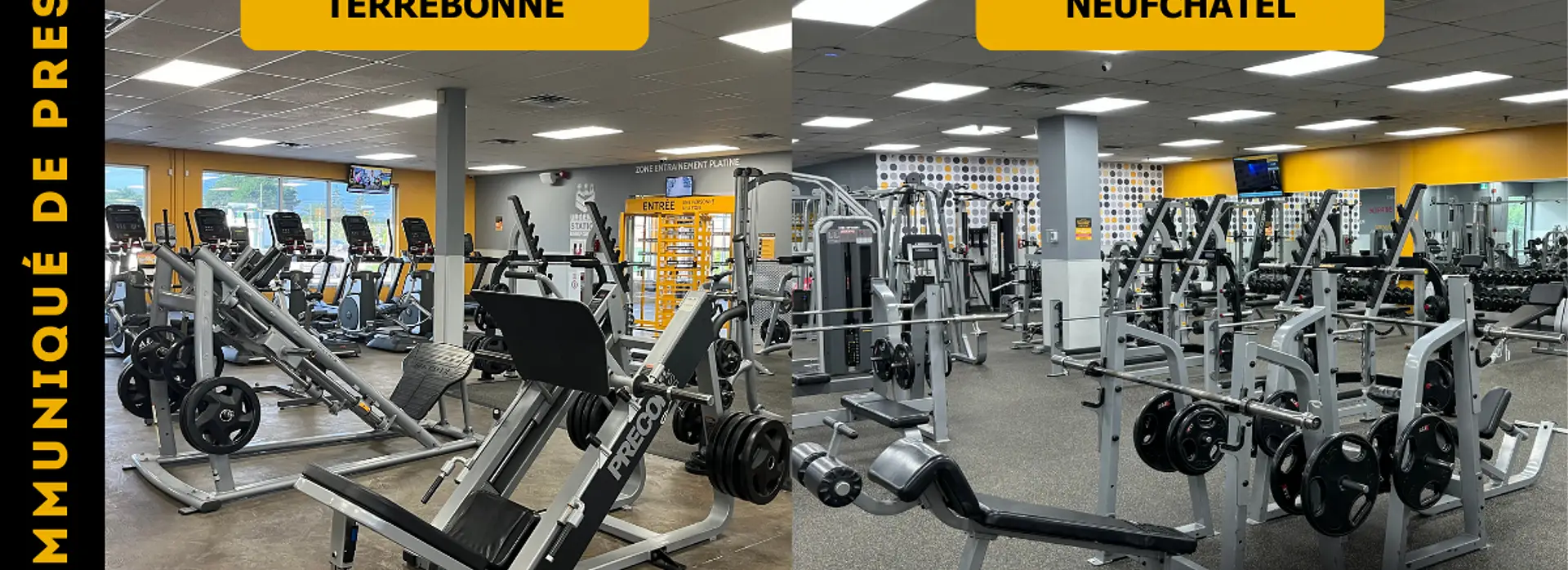 DEUX AUTRES GYMS ECONOFITNESS FRAICHEMENT RENOVES
