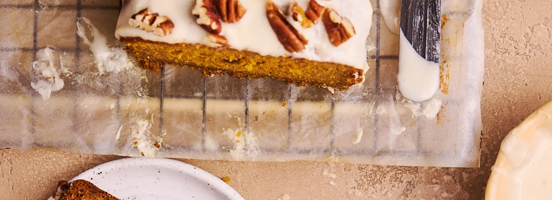 Brown Butter Pumpkin Cardamom Loaf