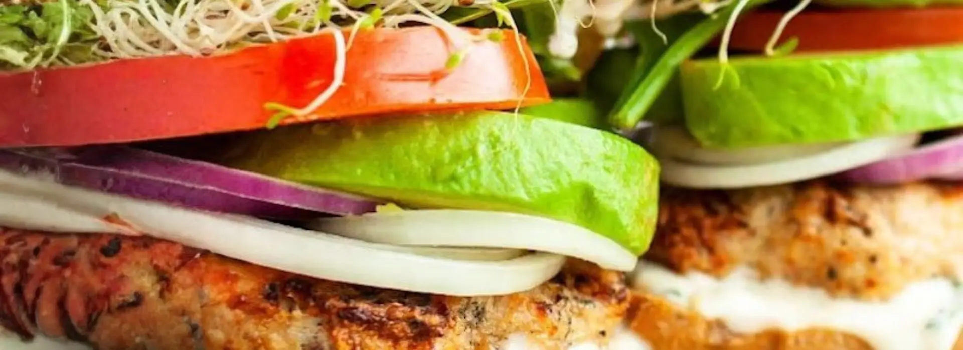Burger de dindon grille Header