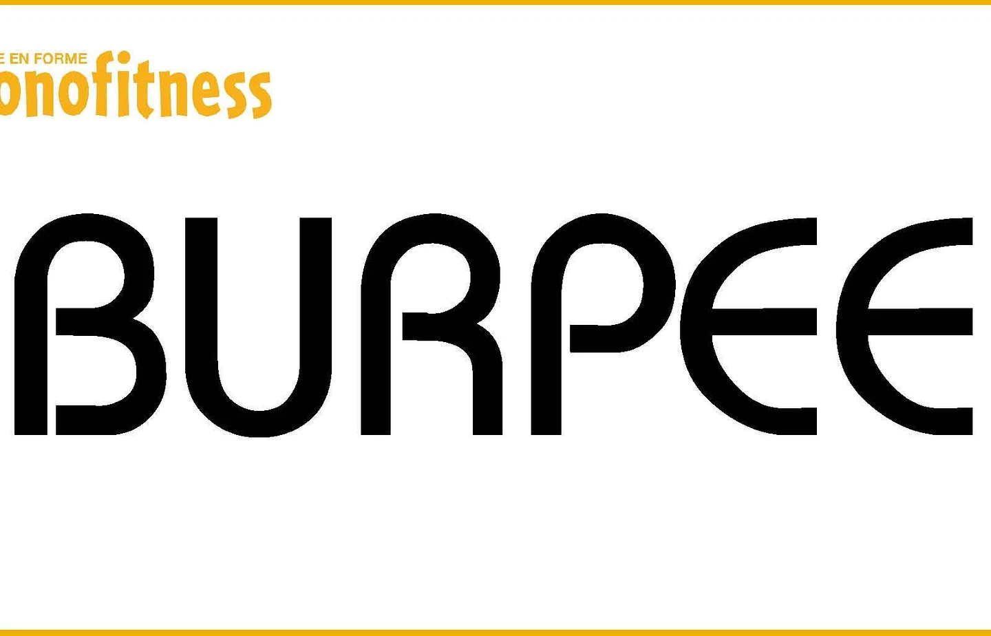COMMENT BIEN FAIRE DES BURPEES VIDEO