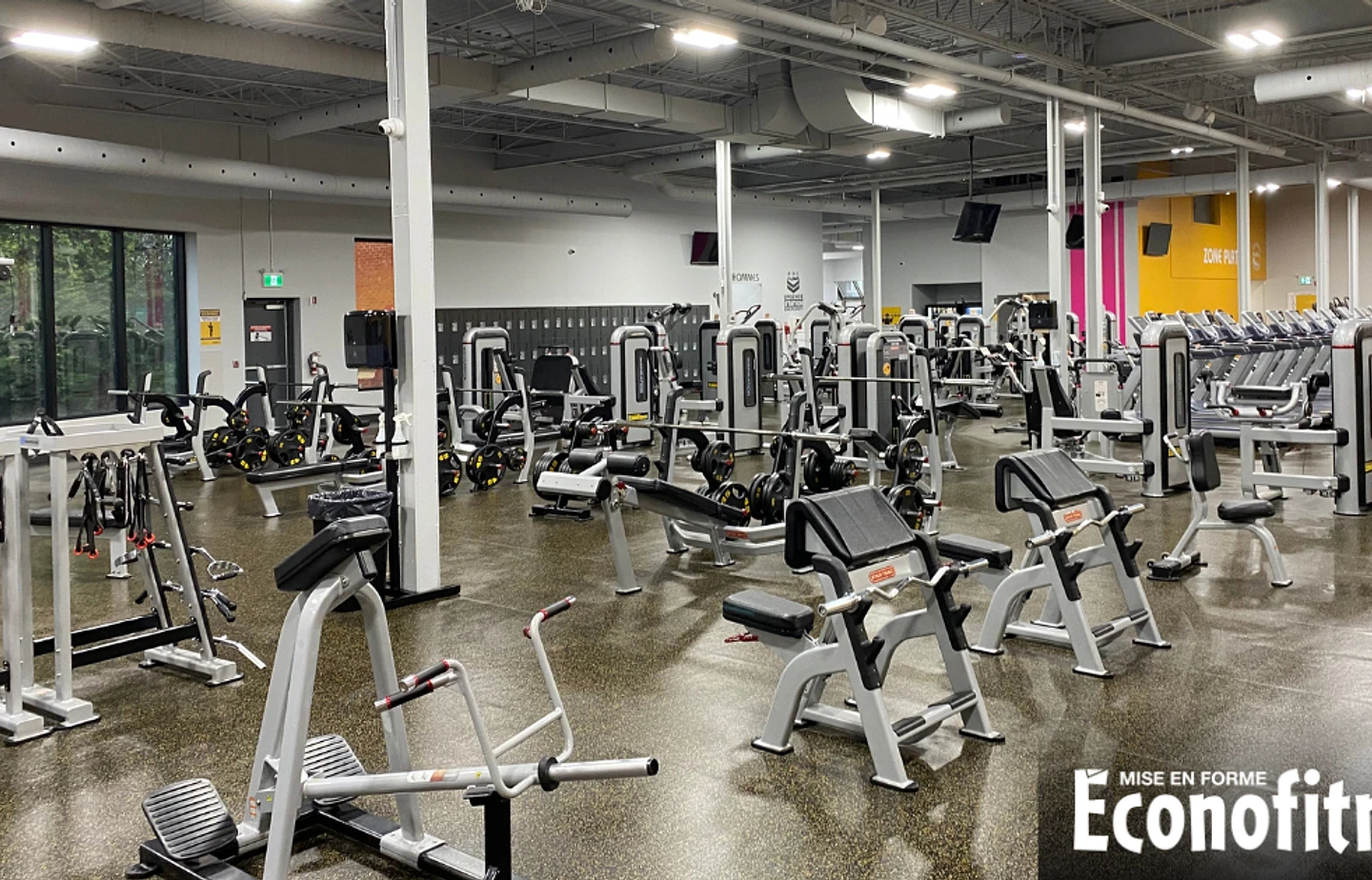 ECONOFITNESS EST SOUCIEUX DE GERER L ACHALANDAGE DANS SES GYMS