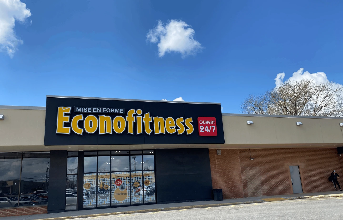 Nouveau gym Econofitness a Beauport