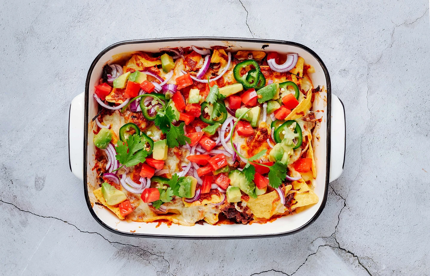 R206 Vegetarian Nacho Casserole