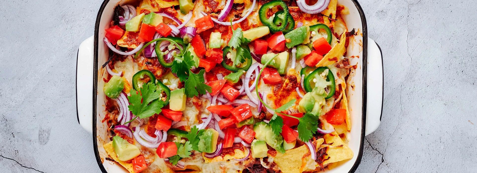 R206 Vegetarian Nacho Casserole