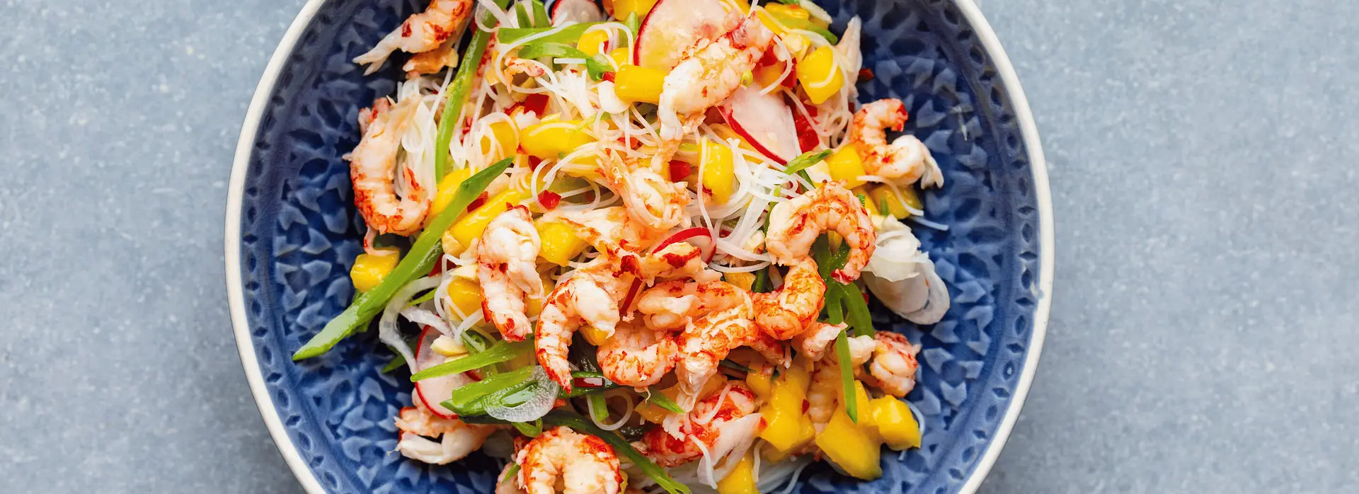 Salade de nouilles de riz d