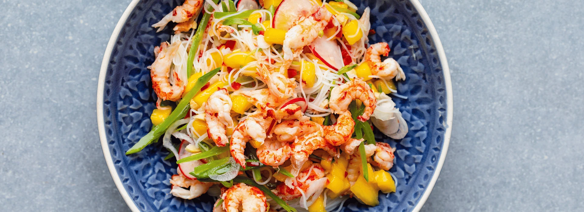Salade de nouilles de riz d