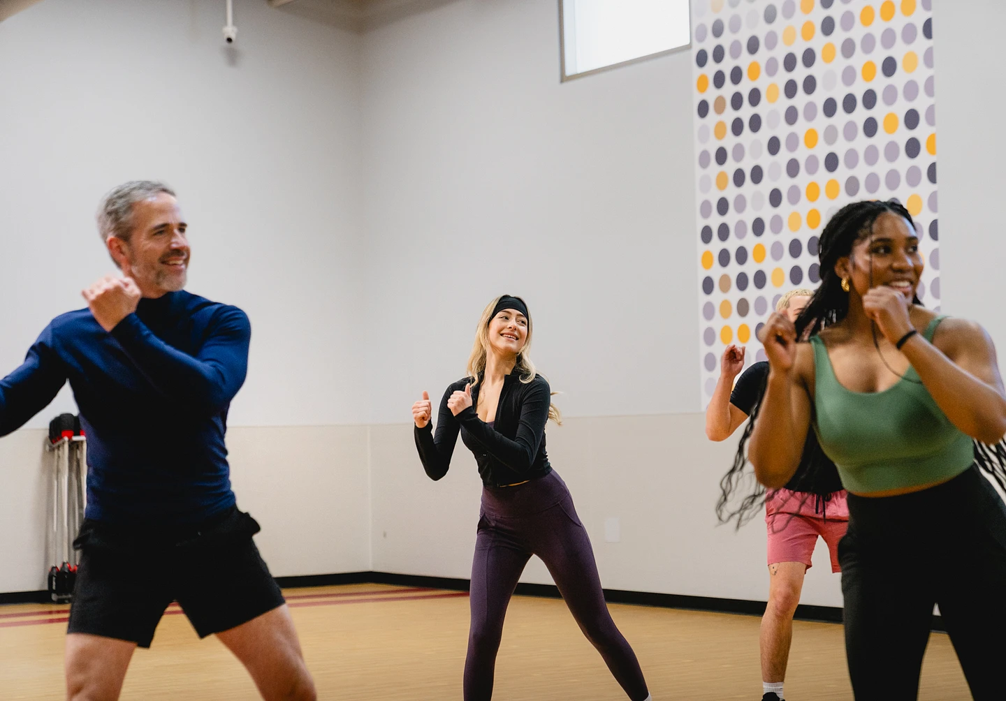 cours de groupe gym - gym with group classes
