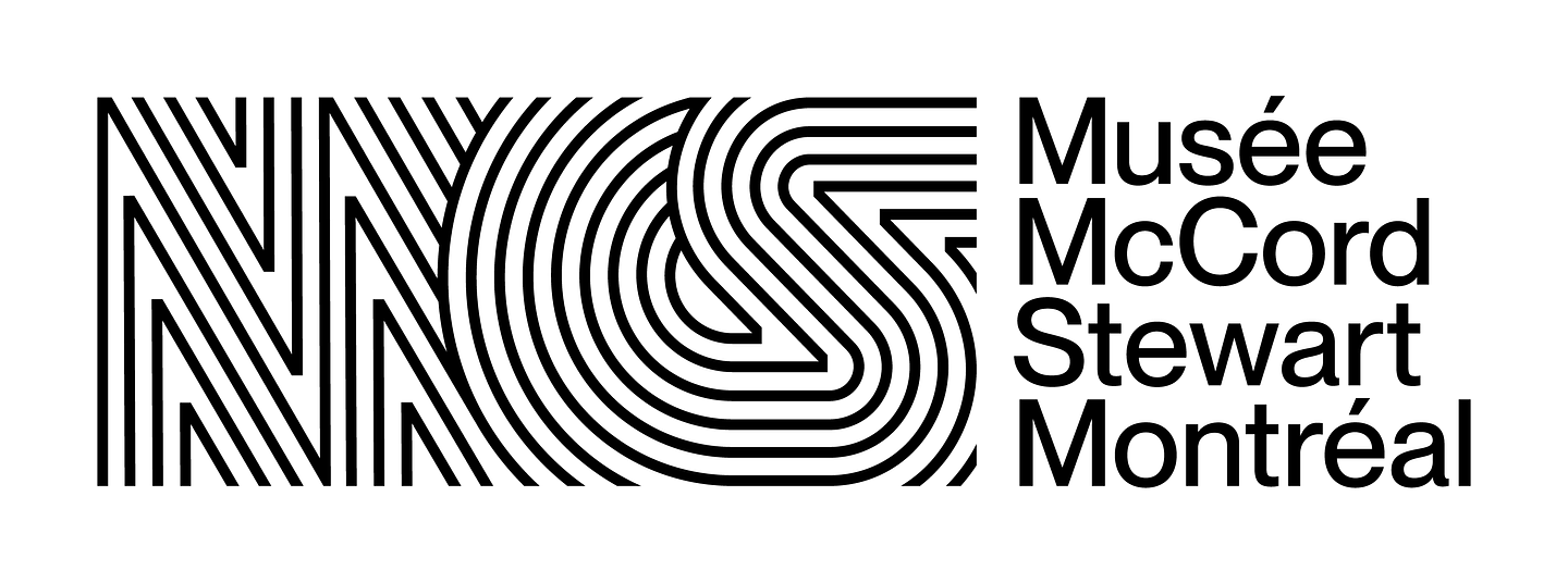 Logo Musee Mc Cord Stewart horizontal noir