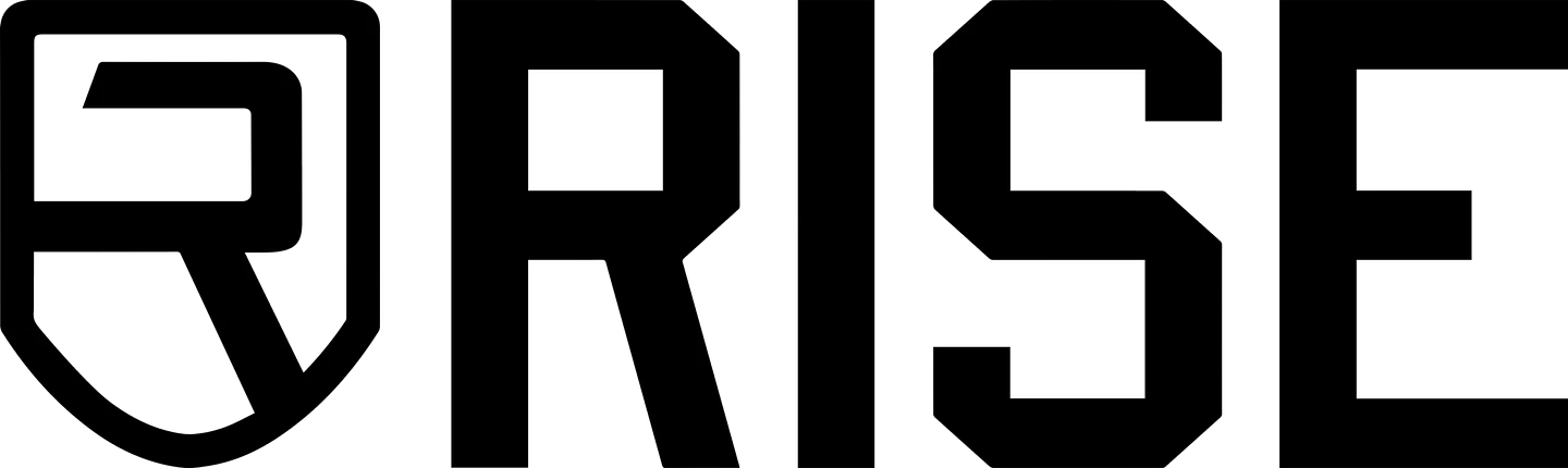 Rise logo black